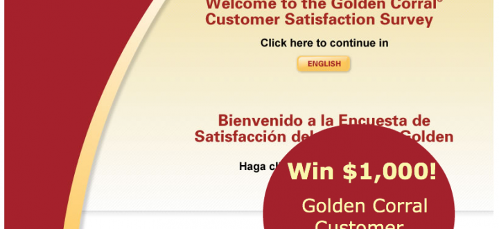 Golden Corral Customer Satisfaction Survey